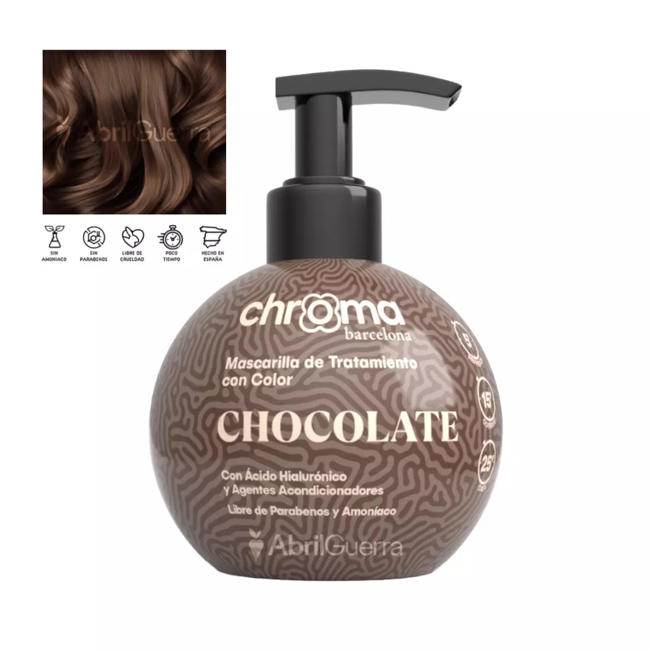 Matizador Chocolate: Realza y Protege tu Cabello Castaño – Abril Guerra